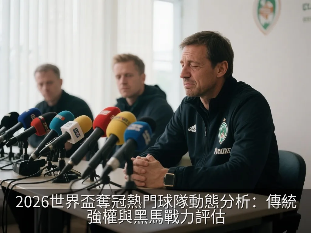 2026世界盃奪冠熱門球隊動態分析：傳統強權與黑馬戰力評估